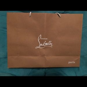 Red bottoms Christian louboutin